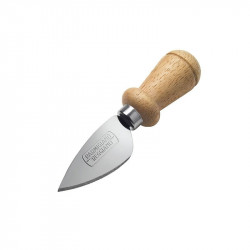 Coltellino in acciaio a goccia manico in legno accessori cucina Parmigiano